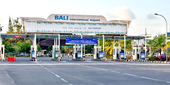 Oeffnung Flughafen Bali