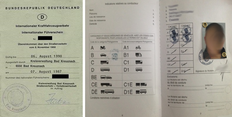Internationaler Deutscher Führerschein