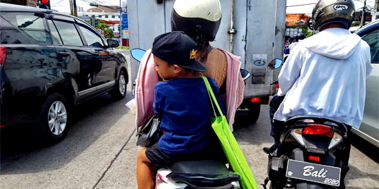 Verkehr auf Bali